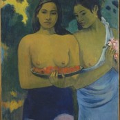 Dos mujeres tahitianas, Paul Gauguin